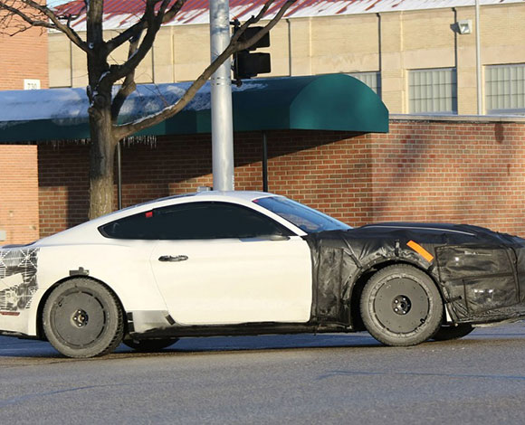 صور تجسسية لسيارة فورد موستانغ GT350 موديل 2015