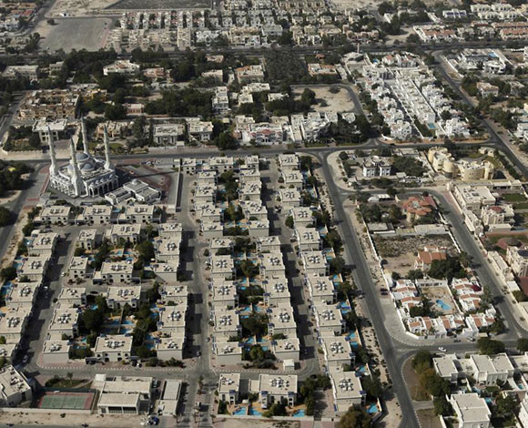 بالصور .. دبي من السماء من حيث الكثافة السكانية