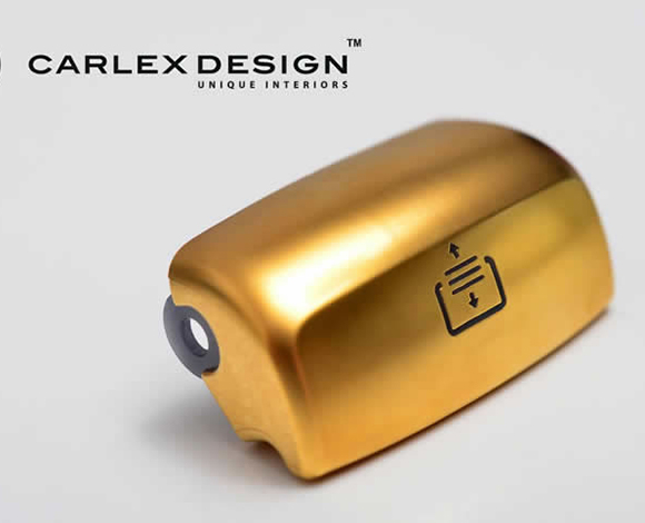 Carlex Design تضيف لمسات ذهبية لمرسيدس بينز  S63 AMG