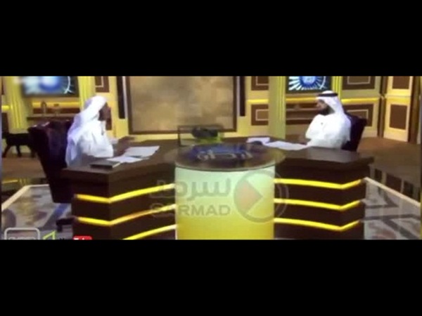 شاهد معزة تقتحم الاستويديو على الهواء