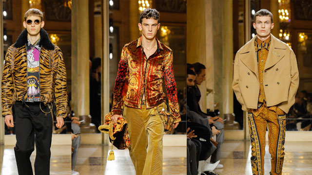 تشكيلة Versace لخريف وشتاء 2018