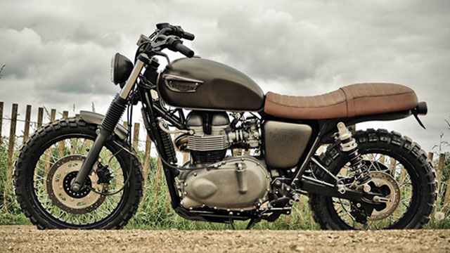 Scrambler دراجة كلاسيكية من Triumph