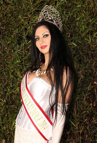 اللبنانية روليتا فقيه ملكة جمال هوليوود