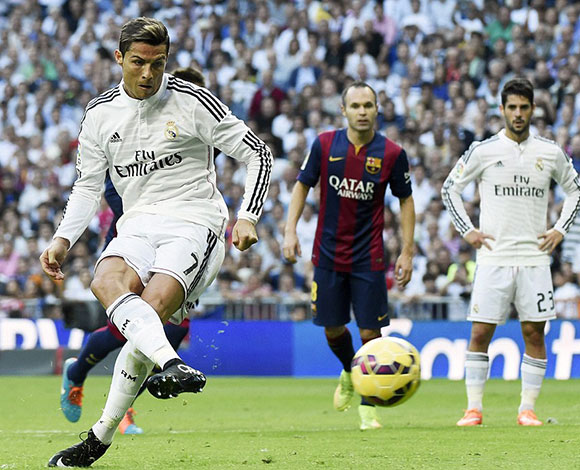 ريال مدريد يفوز بمباراة الكلاسيكو في ارضه على برشلونة