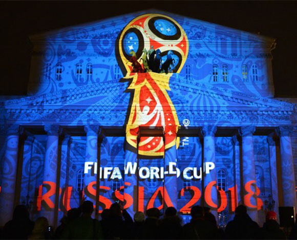 الكشف عن شعار مونديال روسيا 2018 وبلاتر يؤكد اقامة المونديال