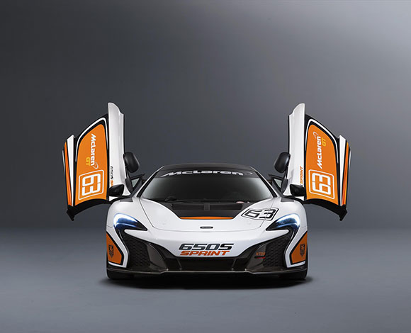 "ماكلارين 650S Sprint" تستعد لسباق بيبل بيتش 2014