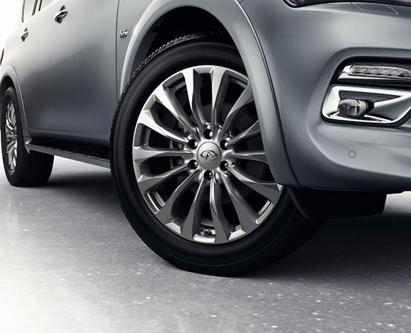 انفنيتي تزيح الستار عن سيارة انفنيتي  QX80الجديدة