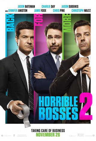Box Office: فيلم : "Horrible Bosses 2" يتقدم و"The Hunger Games" متصدر