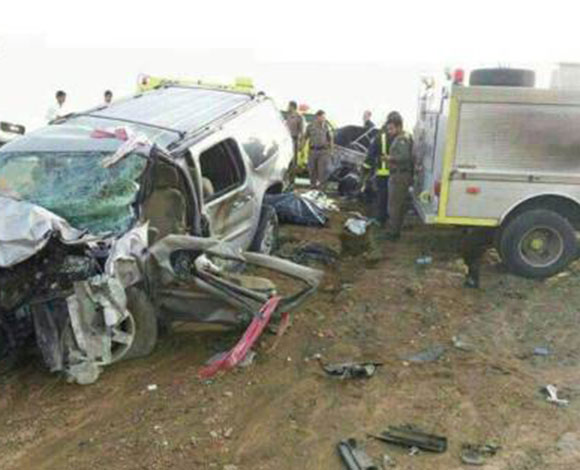 ارقام صادمة عن الحوادث في المملكة العربية السعودية...  ووفاة شخص كل ساعة