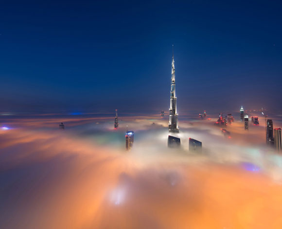 دبي... مدينة الخيال والضباب