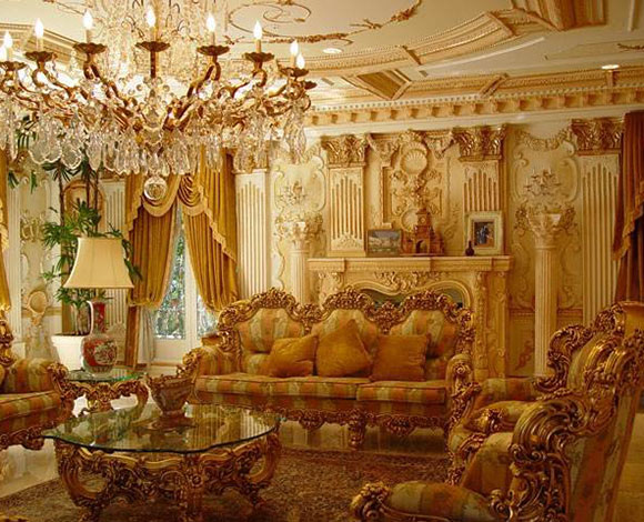 بالفيديو والصور- منزل شاروخان... أناقة ورقي وسحر