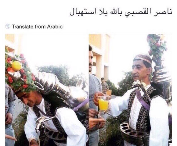 هل هذا هو توأم ناصر القصبي؟ وما قصة الـ"سيلْفي"؟