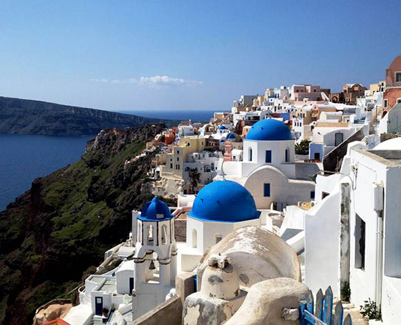 سانتوريني اليونانية في أجمل صورها