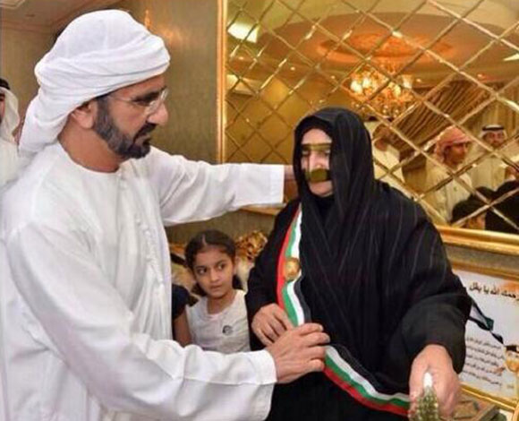 الإمارات الأولى عالمياً في احترام المرأة ... والإماراتيون يباركون  