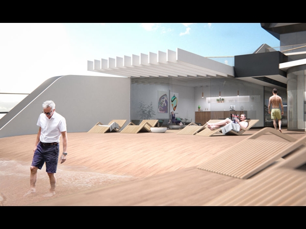 لن تصدق هذا .. أول يخت بشاطئ خاص على متنه