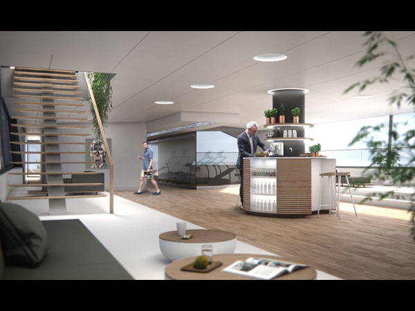 لن تصدق هذا .. أول يخت بشاطئ خاص على متنه