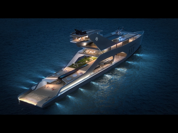 لن تصدق هذا .. أول يخت بشاطئ خاص على متنه