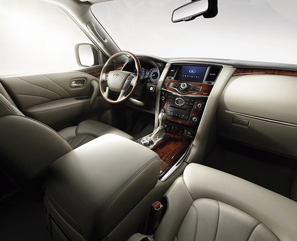 انفنيتي تزيح الستار عن سيارة انفنيتي  QX80الجديدة