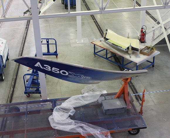 "Airbus 350 XWB" الطائرة النفاثة الأولى من نوعها 