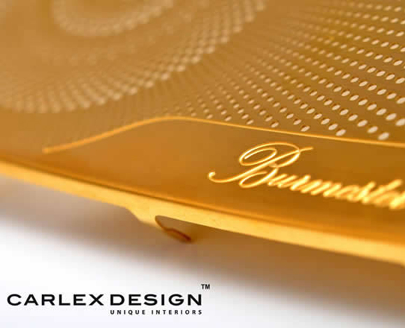 Carlex Design تضيف لمسات ذهبية لمرسيدس بينز  S63 AMG