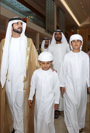 احتفال الشيخ محمد بن راشد بزفاف ابنته بدبي .. فيديو