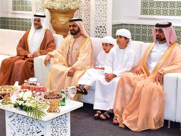 احتفال الشيخ محمد بن راشد بزفاف ابنته بدبي .. فيديو