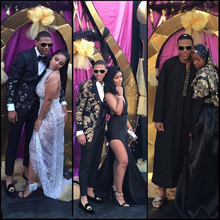 تحضر دبي إلى أمريكا لحفل تخرج ابنها