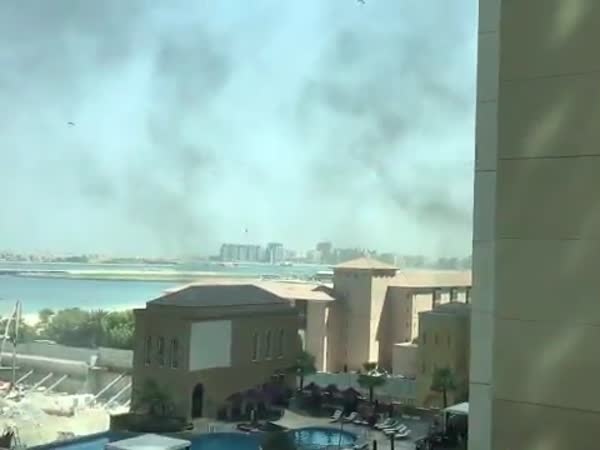 حريق في فندق موفنبيك دبي .. ليكون ثالث حريق في أسبوع .. فيديو