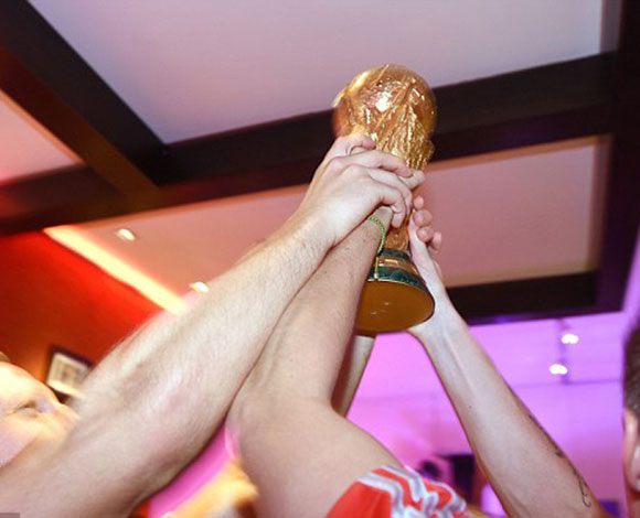 المنتخب الالماني يحتفل بالنجمة الرابعة بعد 24 عاما