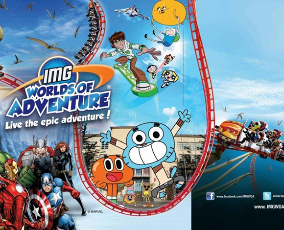 هل ستكون " IMG Worlds of Adventure" اكبر وجهة ترفيهية داخلية في العالم بدبي؟