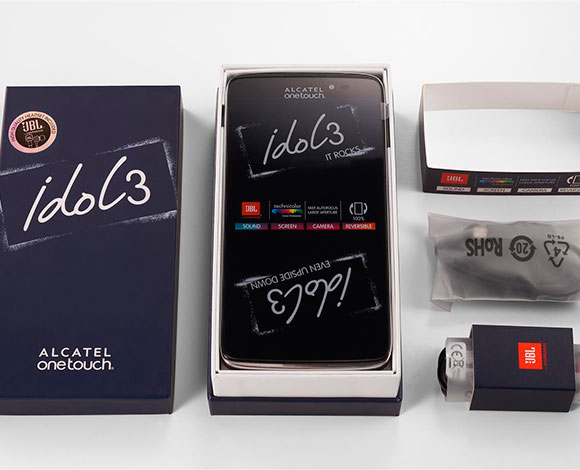 هاتف IDOL 3 الحائز عدة جوائز يقدم تقنية على أحدث مستوى