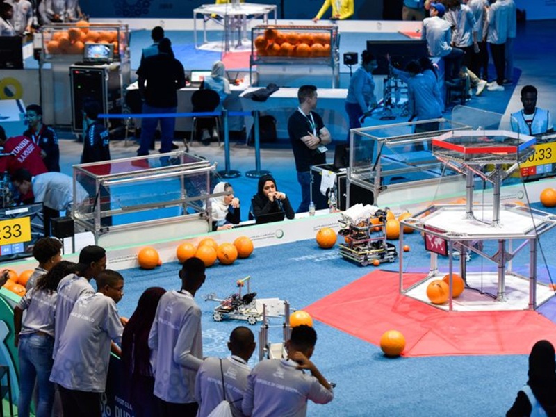 انطلاق تحدي فيرست "جلوبال العالمي للروبوتات" في دبي