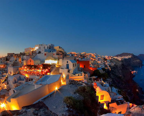 سانتوريني اليونانية في أجمل صورها