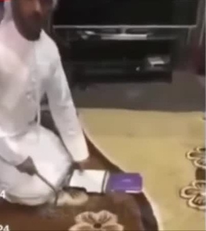 شاهد ماذا فعل مواطن كويتي لمقاطعة قطر