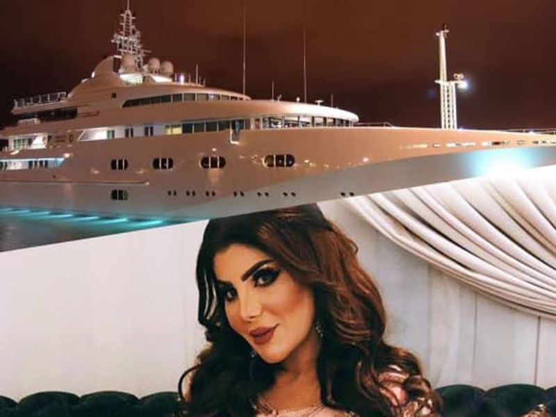 اضغط لمشاهدة الفيديو: الفنانة إلهام الفضالة تستعرض هدية زوجها "يخت فاخر"