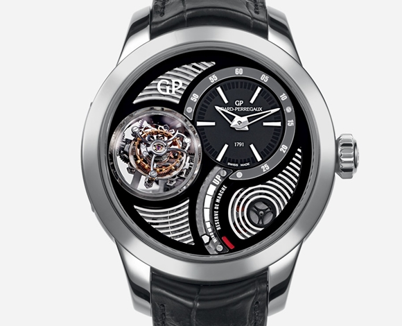 ساعة Tris Axis Tourbillon الجديدة لعام 2016 من Girard-Perregaux
