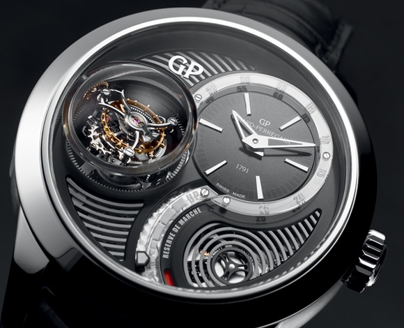 ساعة Tris Axis Tourbillon الجديدة لعام 2016 من Girard-Perregaux