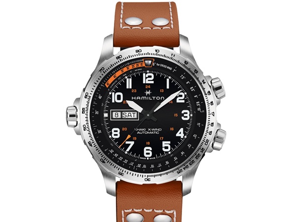 ساعة هاميلتون Khaki X-Wind Auto Chrono: براعة تقنية مذهلة ودقة متناهية تفوق التوقعات
