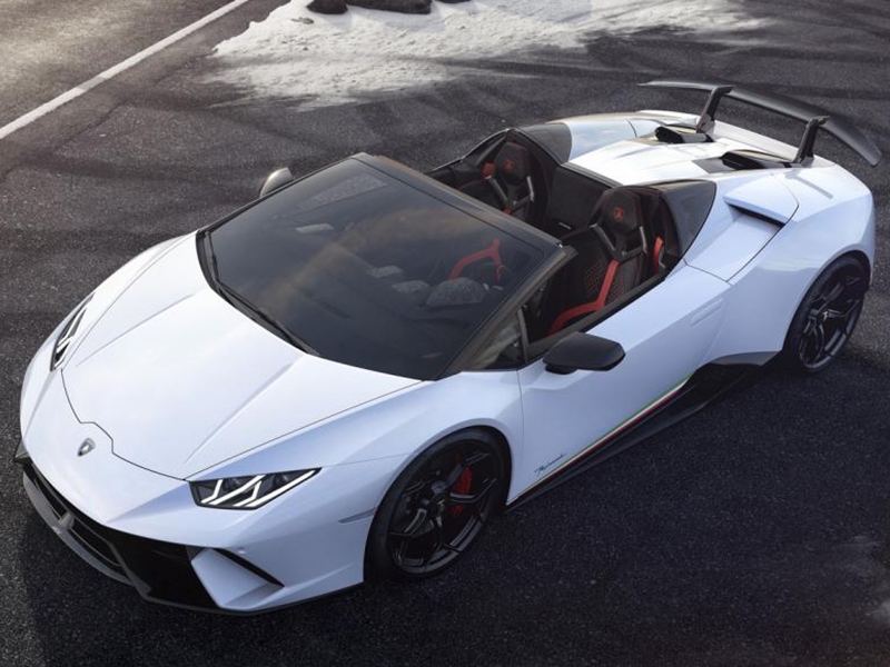 نظرة على موديل Lamborghini Huracán Performante Spyder  لعام 2019