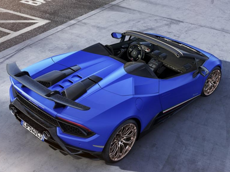 نظرة على موديل Lamborghini Huracán Performante Spyder  لعام 2019