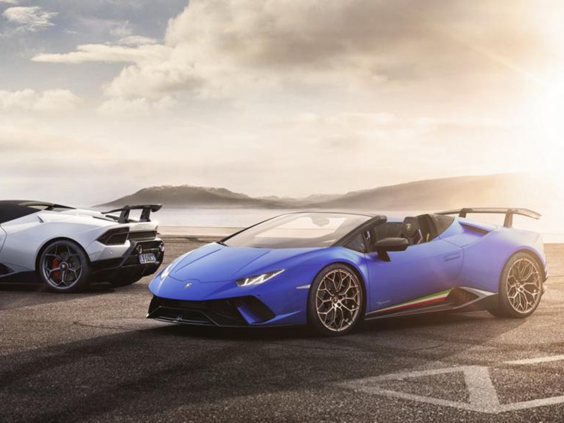 نظرة على موديل Lamborghini Huracán Performante Spyder  لعام 2019