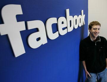 الفايسبوك يرفع قيمته السوقية الى 100 مليار دولار