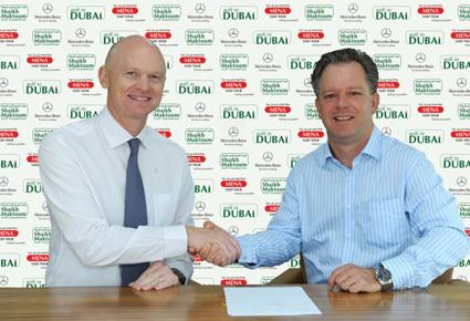 مرسيدس-بنز تقود بطولة جولة دول جولف مينا