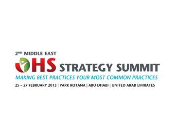 القمة الثانية ل OHS Middle east (الصحة والسلامة في العمل)