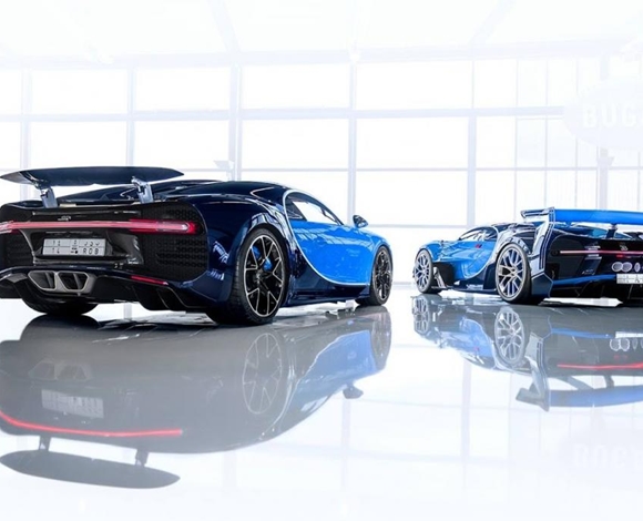 Bugatti Chiron وBugatti Vision لأمير السعودية!