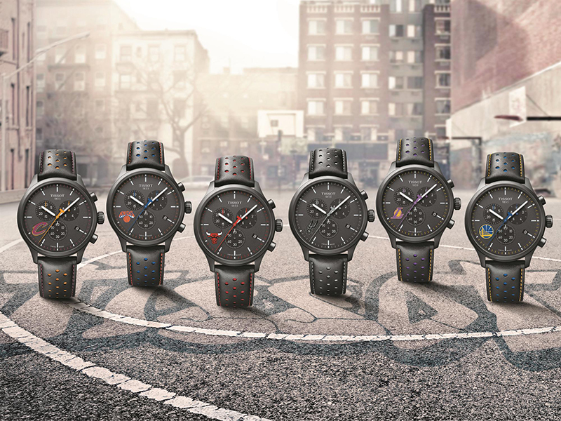 مجموعة Tissot Chrono XL الخاصة بفريق NBA : شكل ذكي يكتسب أناقة