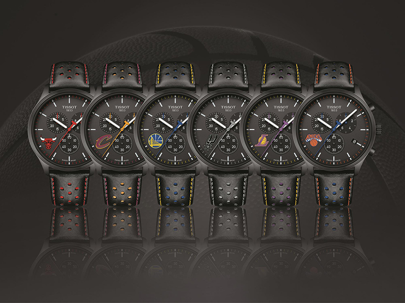 مجموعة Tissot Chrono XL الخاصة بفريق NBA : شكل ذكي يكتسب أناقة
