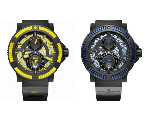UlysseNardin تطلق ساعة Diver Black Sea الجديدة