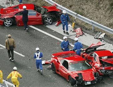 حادث سير تتخطى كلفة خسائره الـ 2.5 مليون استرليني
