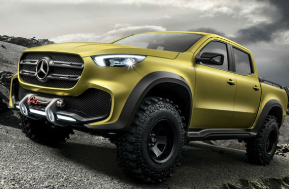 تكشف شركة Mercedes النقاب عن فكرتين لشاحنتي بيك أب X-Class